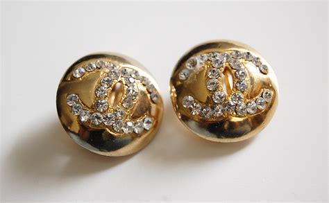 chanel clip earrings fake|fake chanel earrings for sale.